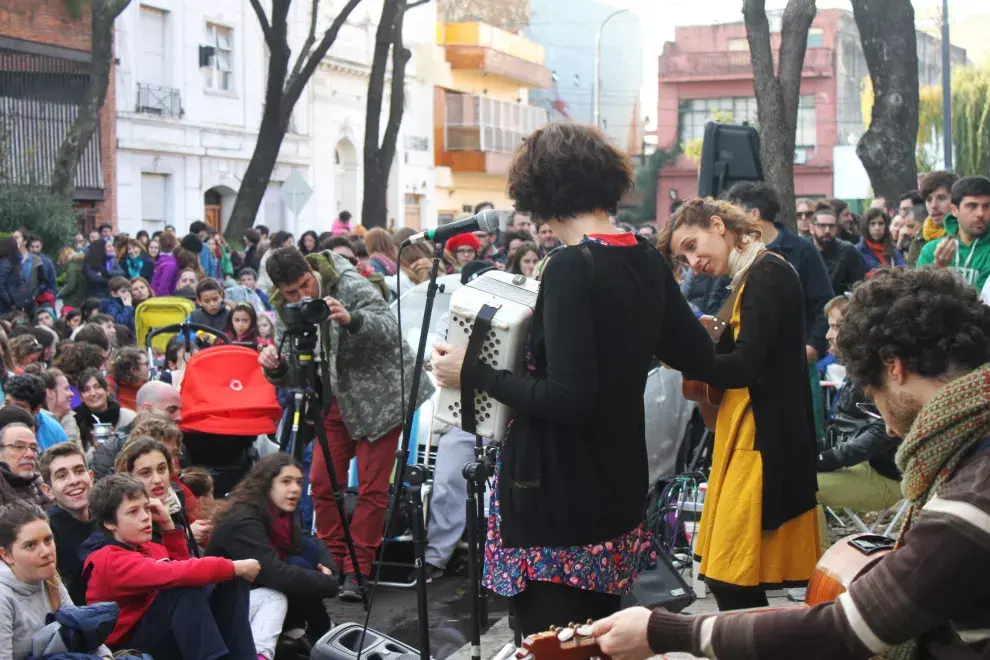 En una esquina de Colegiales..