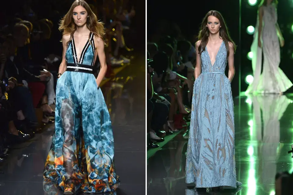 Una colección de inspiración submarina para Elie Saab