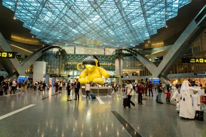 Aeropuerto Internacional Hamad en Doha, Qatar