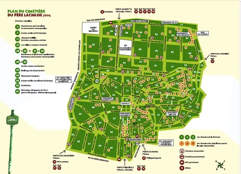 El predio tiene 44 hectáreas, y es imprescindible utilizar un mapa para recorrerlo