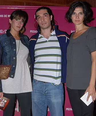 Agustina Lecouna, Sebastián Pajoni y Diana Lamas fueron a ver Pecados de mi padre. 