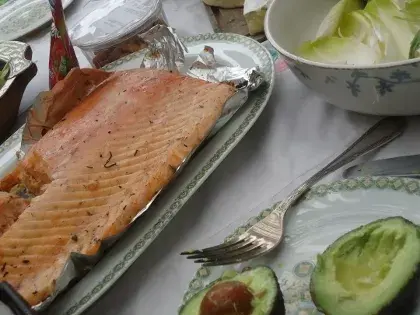 Mmm, pescado navideño.