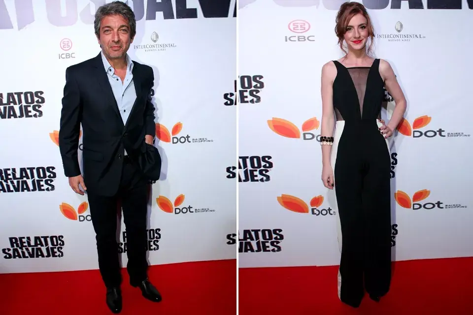 Ricardo Darin y Julieta Zylberberg, impecables en el estreno de Relatos Salvajes ¡Aplausos para Richard que es un verdadero bombón!