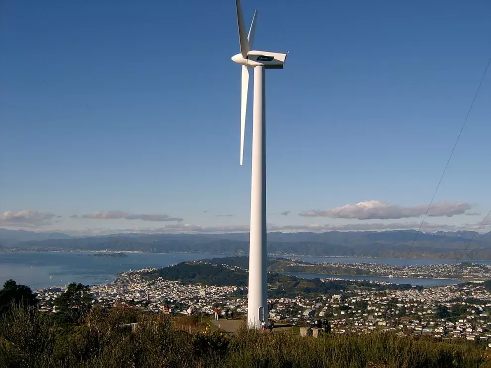 La turbina de la colina de Brooklyn es un clásico a 10 minutos del centro de Wellington.