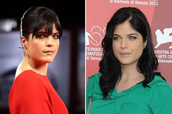 Selma Blair, morocha, con outfits coloridos; ¿cuál preferís?