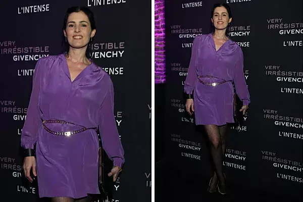 Jazmín Rodríguez eligió un vestido de seda violeta que se puede adaptar a distintos momentos del día; ¿con qué lo combinarías?