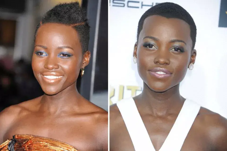 Lupita Nyong''o, con una cara espectacular que se bancaría cualquier corte de pelo