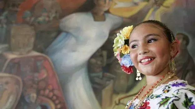 Bailarina en Mérida, Yucatán