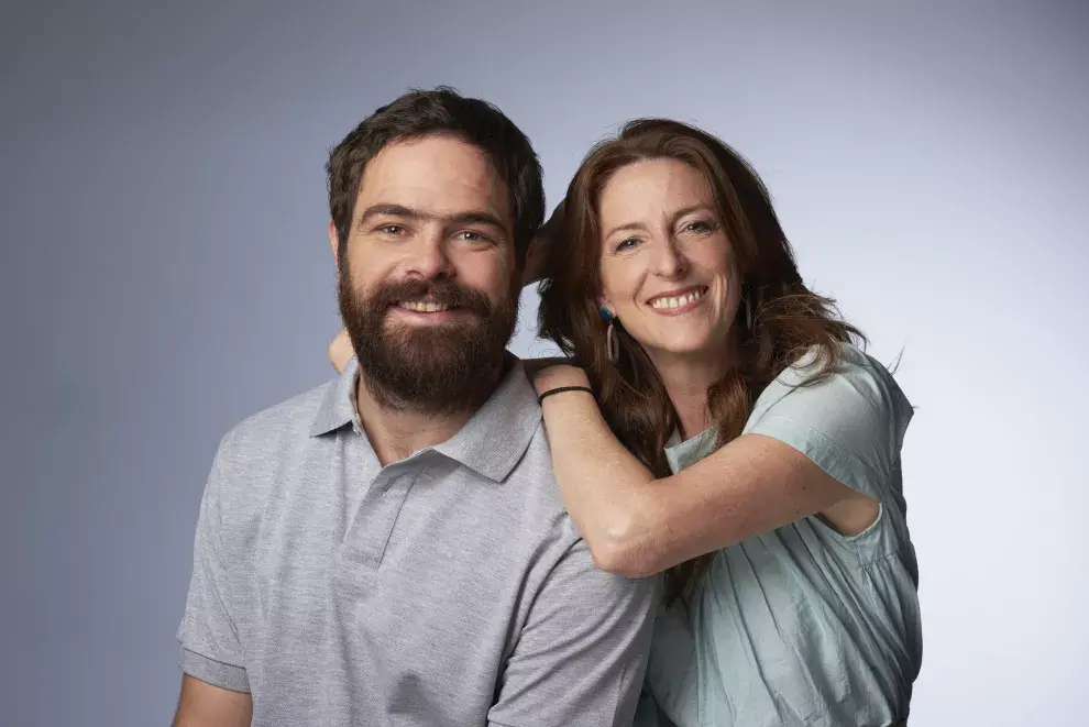 Peter Lanzani y Dalia Elnecavé. Foto gentileza de Las cosas maravillosas