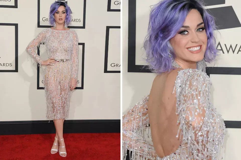 Katy Perry y un vestido joya de Alta Costura primavera 2015 de Zuhair Murad; ¿Qué te parece?
