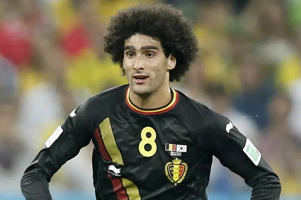 Rulos naturales para Marouane Fellaini, de Bélgica