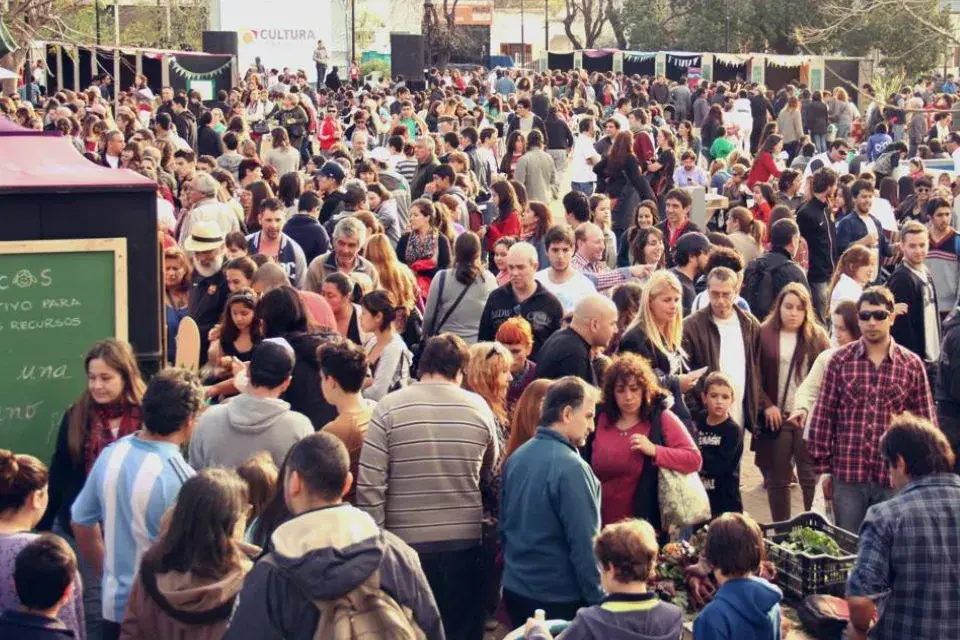 Muchísima gente asistió los dos días