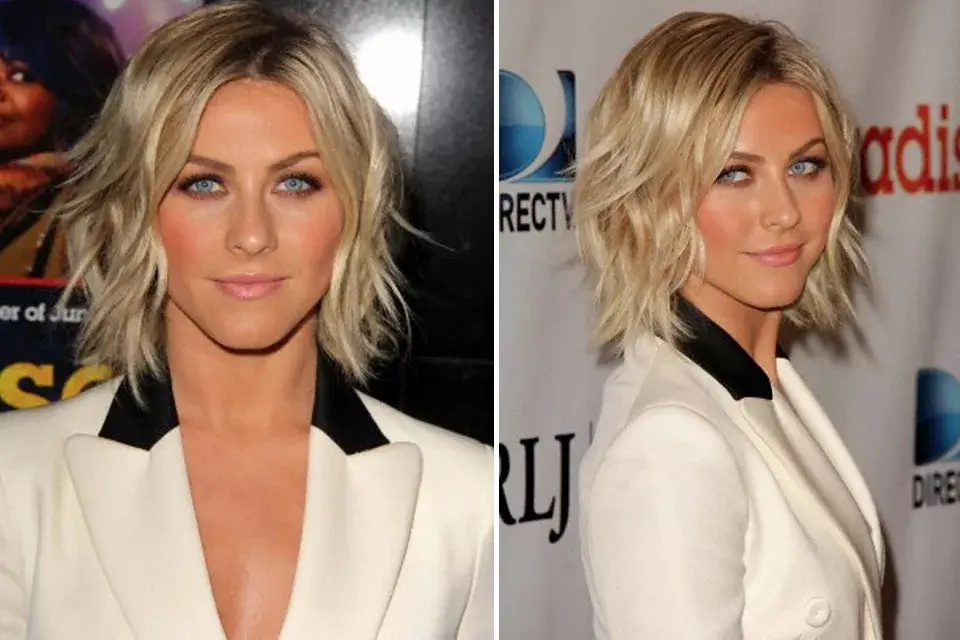 Muy canchera para la avant premiere de Paradise