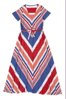 Largo y con cinto para acentuar el talle (portsaid, $458)