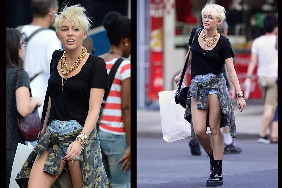 Cancherísima y con look rocker, Miley Cyrus mostró su nuevo corte de pelo (¿qué opinan?)