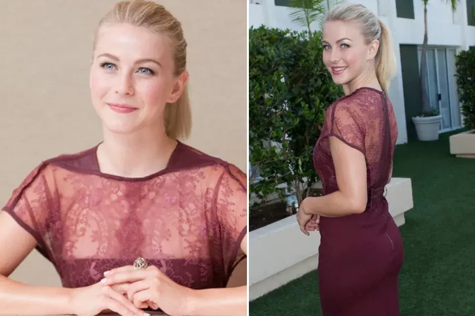 ¡Muy chic con el pelo atado en una colita alta bien tirante!