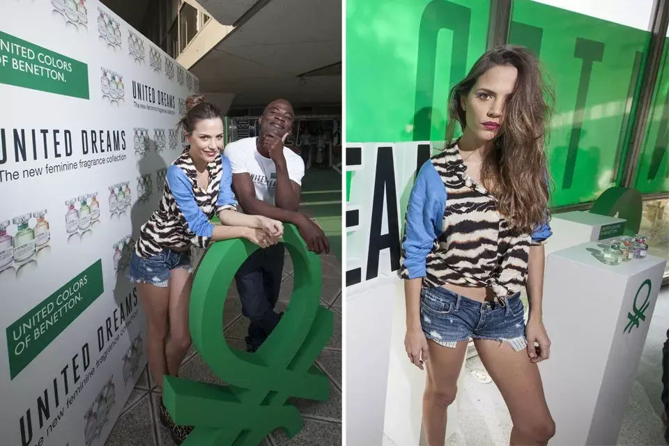 Ivana Figueiras también pasó por el evento y lució un look de lo más veraniego: mini shorts de jean y una camisa anudada a la cintura. ¿Qué te parece?