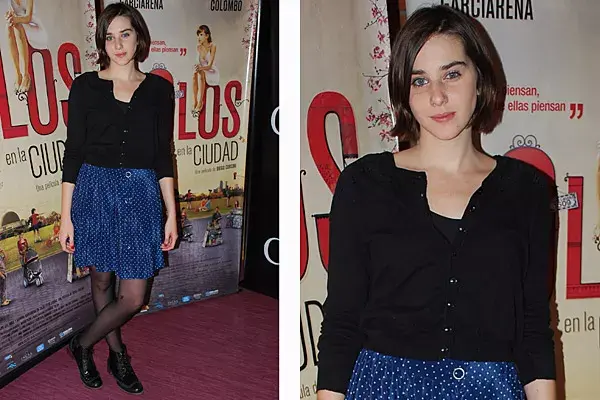 Para el estreno de la película Solos en la ciudad, María Abadi optó por un look muy sweety y femenino