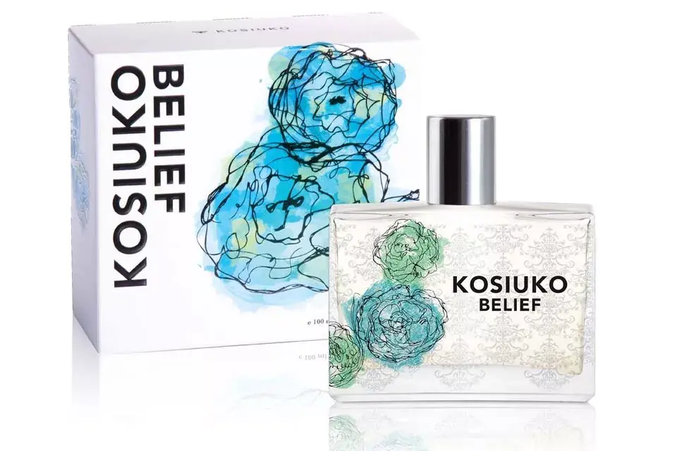 Belief. Eau de parfum. Inspirada en la rosa de Turquía. Además tiene te verde, magnolias y fresas violetas con un fondo de maderas y cedrón. $ 235 x 90 ml, Kosiuko.