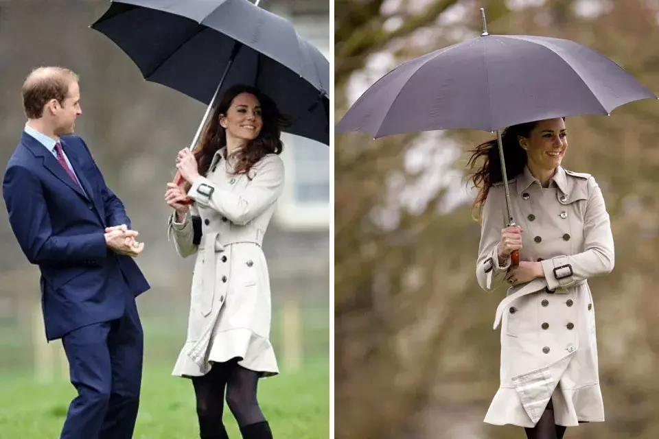 Y si de estilo se trata, Kate Middleton lleva la punta. La duquesa de Cambridge destila elegancia por donde quiera que vaya, aún pasada por agua