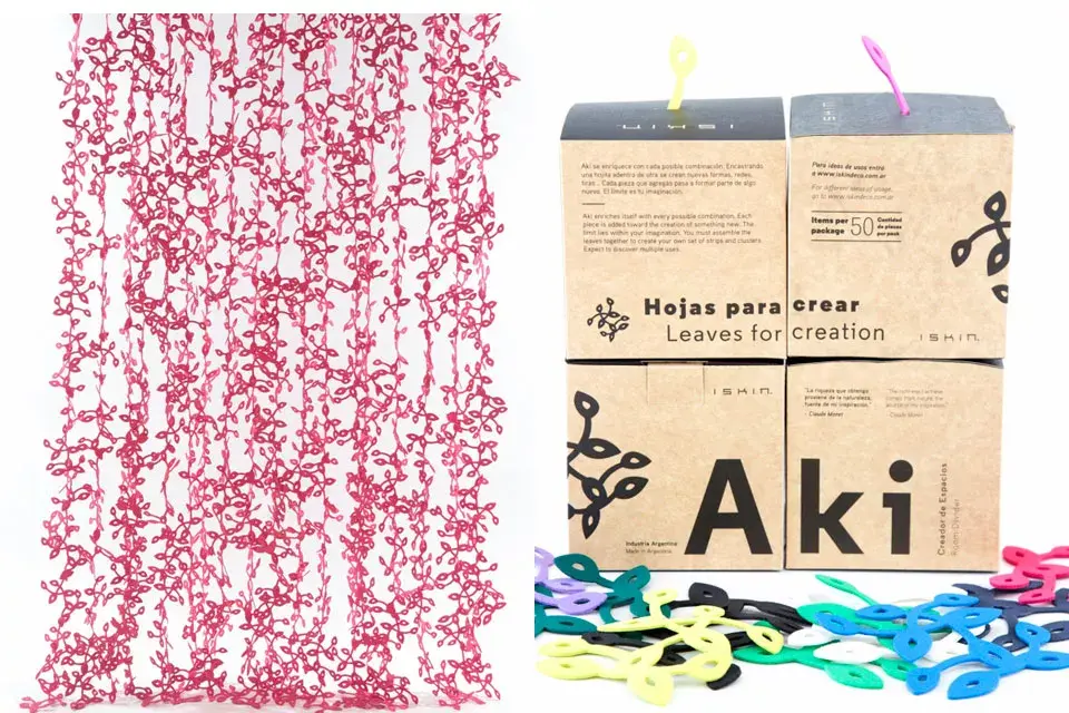 Cortinas y divisores de ambientes (Isdin -la caja de 50 unidades, $200)