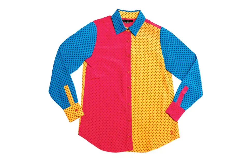 Camisa a lunares (Divina Bolivia, $490)