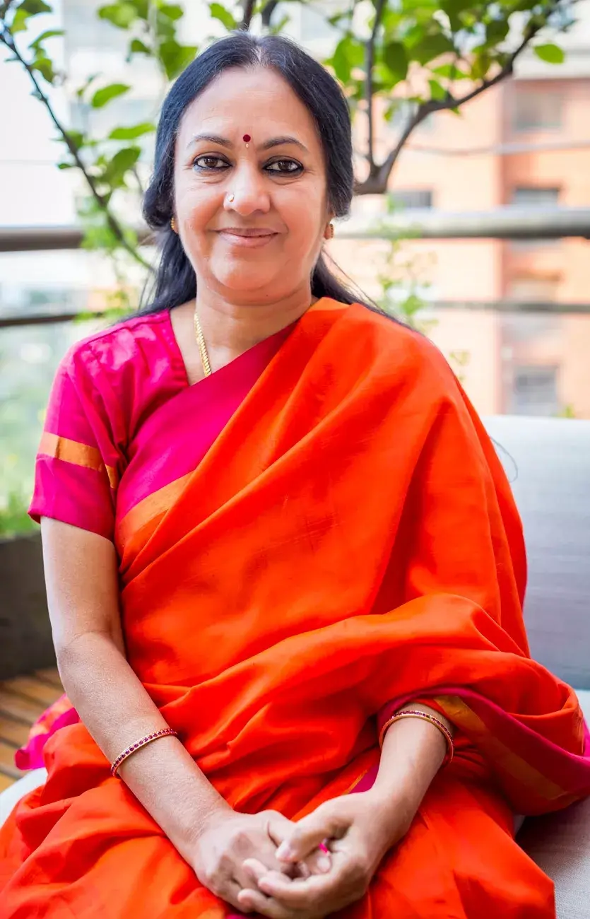 Banhu Didi fue invitada al W20 por su compromiso con la educación de los niños y las niñas en la India