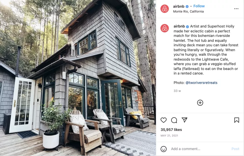Las casas más elegidas por usuarios de Airbnb