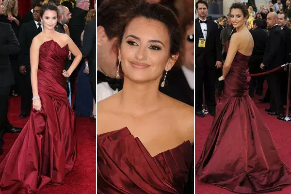 La actriz deslumbró en la 82° entrega de los premios Oscar con un diseño de Donna Karan