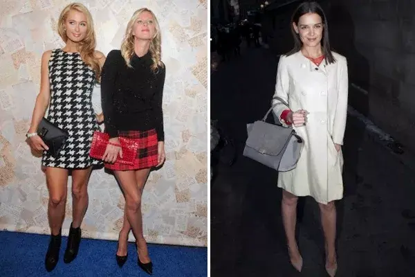 Ajá, las hermanitas Hilton (Nicky y Paris) que a diferencia del resto, reinan por sus looks poco elegantes, pero tienen portación de apellido, y de Katie Holmes, favorita de Michael Kors