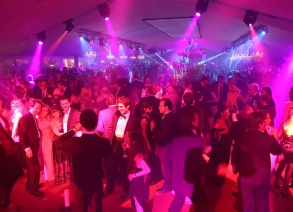 La pista de baile, a pleno