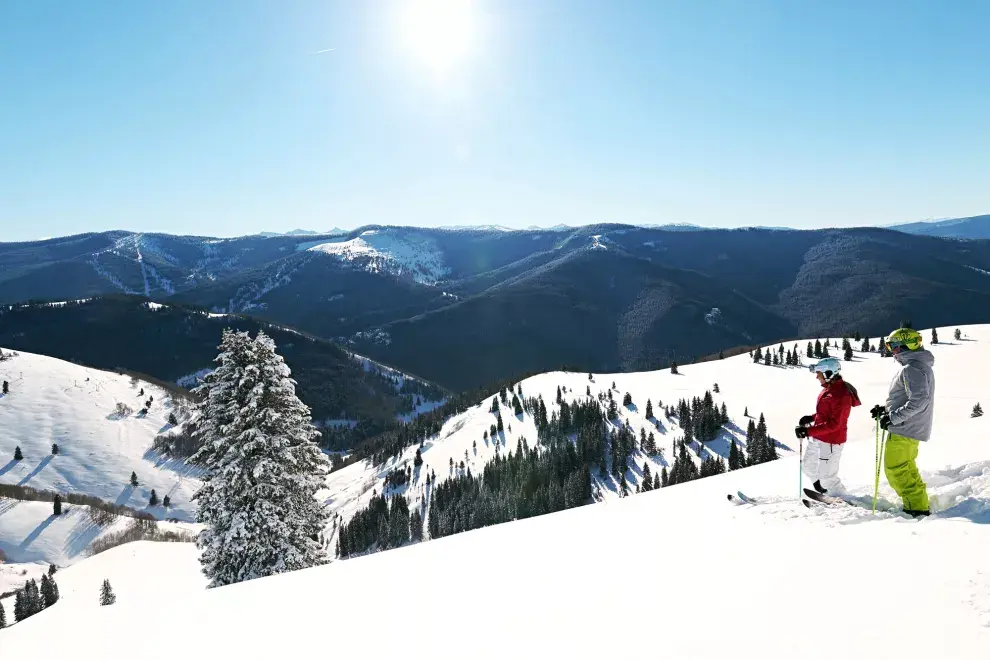 Las clases de esquí pueden ser grupales o invividuales, podés reservarlas online en www.vail.com