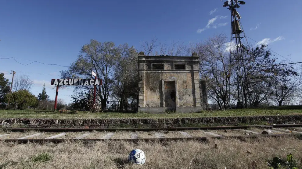 Por la antigua estación, el último tren de pasajeros pasó en 1978