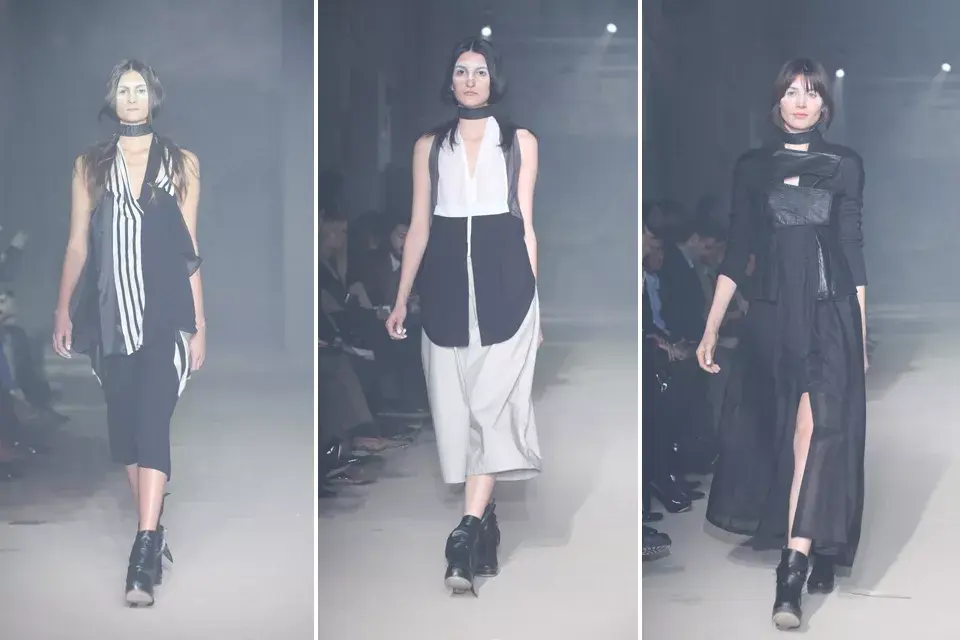 Los colores elegidos por la diseñadora son el negro, el blanco y los tonos pasteles