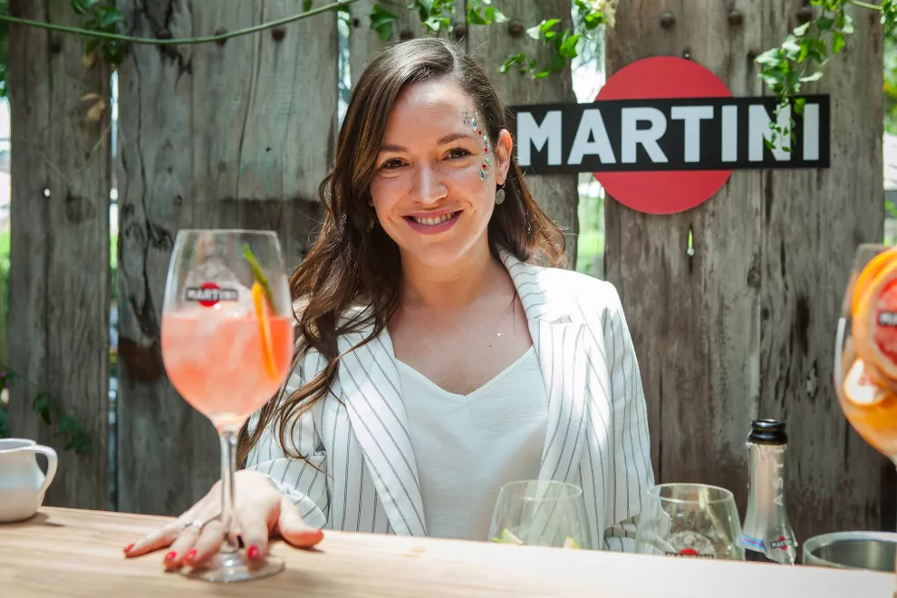 Para sorprender amigos con una propuesta diferente, y a tono con las tendencias, Martini presento sus cócteles con Martini Asti, su exclusivo espumante italiano dulce