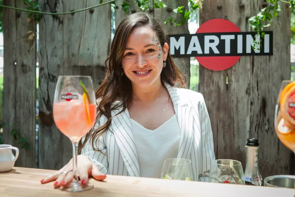 Para sorprender amigos con una propuesta diferente, y a tono con las tendencias, Martini presento sus cócteles con Martini Asti, su exclusivo espumante italiano dulce