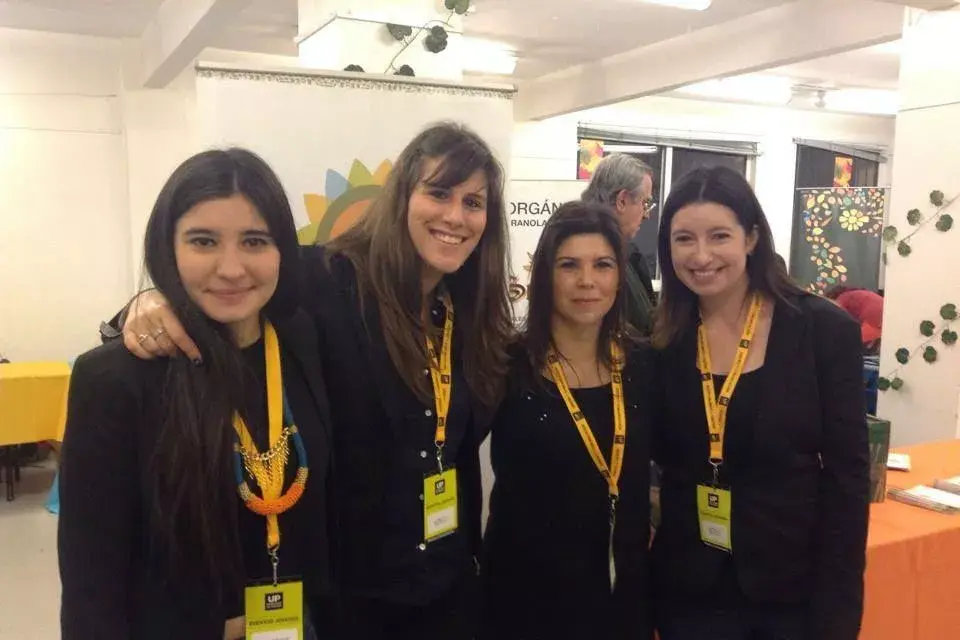 Organizadoras del evento