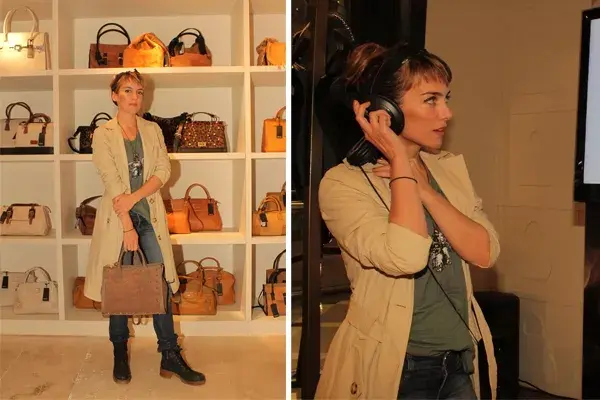 Jazmín Stuart apostó a los básicos para armar su look: jeans y remera bien cómodos, unos borcegos negros y un clásico trench largo en beige. ¡Toda la onda!