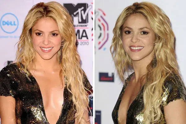 Shakira muestra su ya clásica melena larga