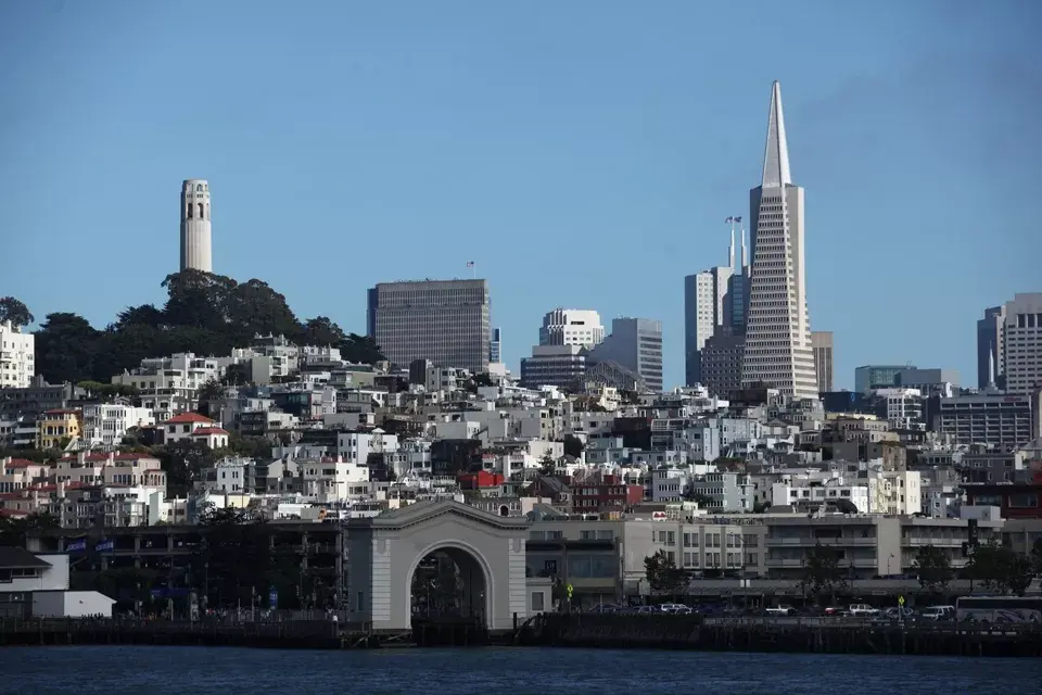Vista de la ciudad d San Francisco