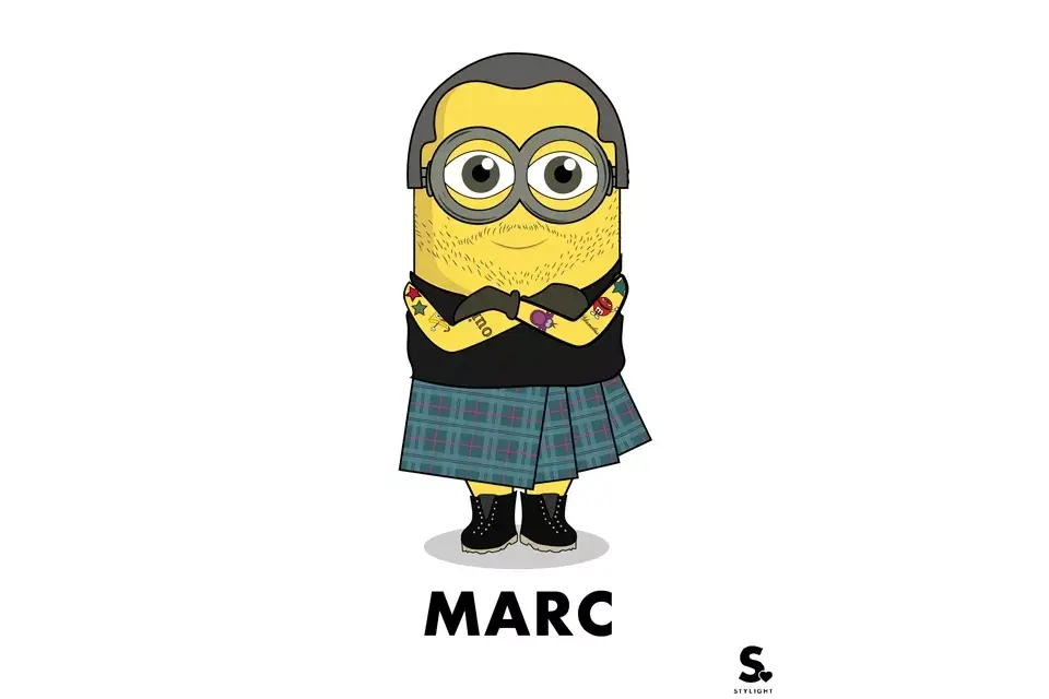 Marc Jacobs, el moderno diseñador estadounidense, con su clásica barbita de pocos días