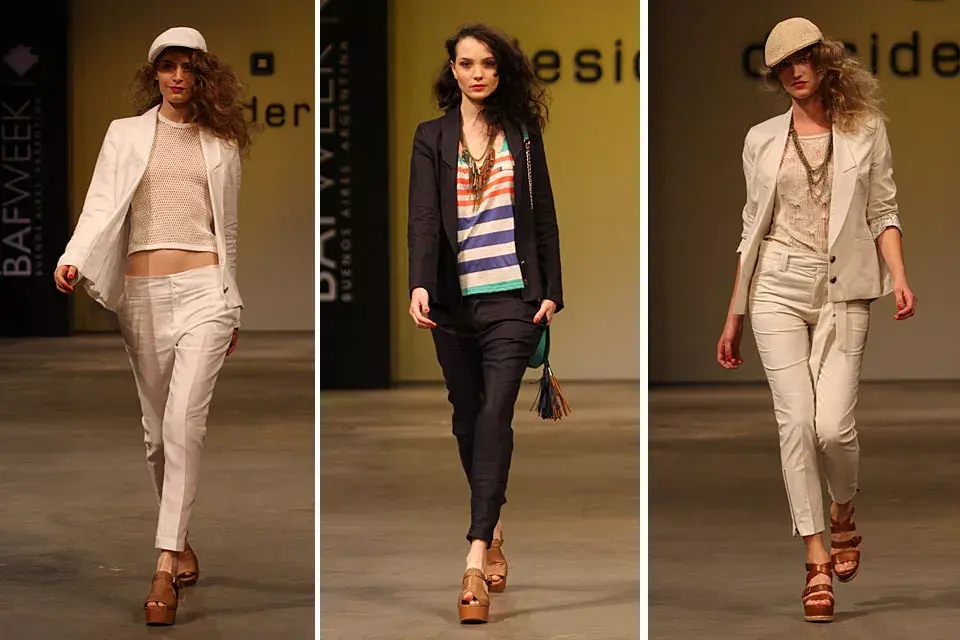 Desiderata presentó una línea simple y chic, femenina y moderna