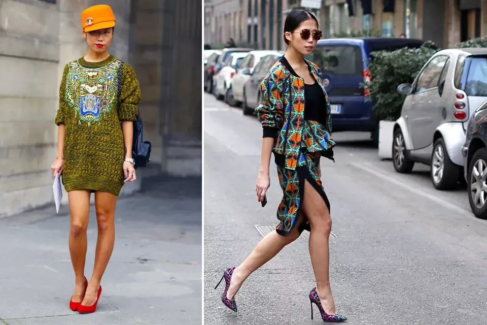 La editora de Glamour Rusia tiene unas piernas divinas ¡y las aprovecha!
