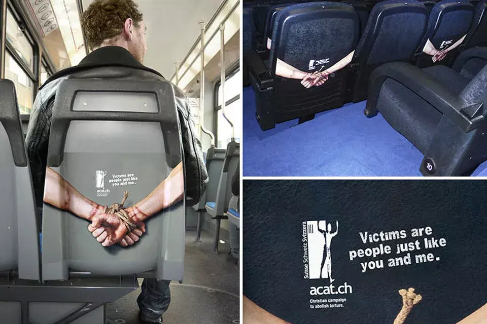 Otra campaña impactante: Las víctimas de tortura son personas como vos y como yo