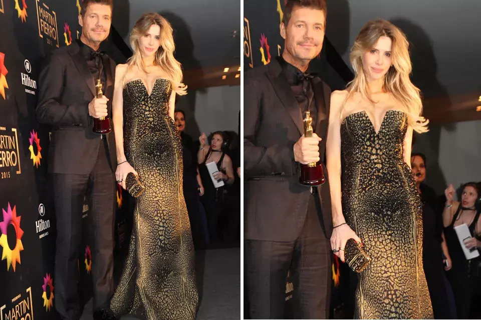 ¿Qué opinás de looks de Guillermina Valdés? Lució un vestido strapless simil animal print. ¿Qué te parece lo que se puso?