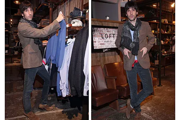 Siempre atento a las nuevas tendencias, Juan Cruz Bordeau estuvo mirando las novedades de Loft