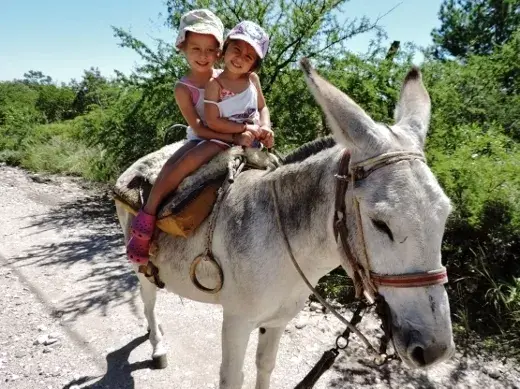 Listas para subir a la montaña