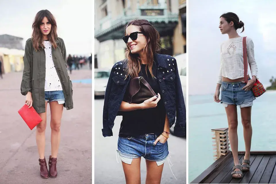 Para el verano, los shorts son otra de sus pasiones