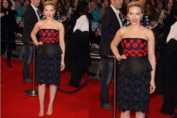 Scarlett Johansson con un diseño de Prada ¿Te pondrías este vestido?