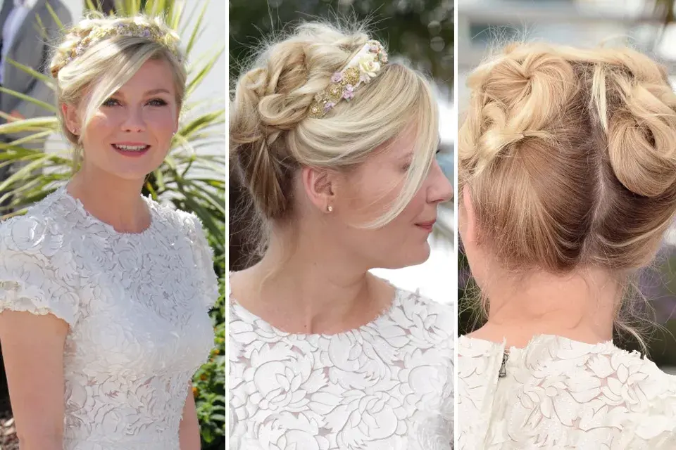 ¿Qué te parece este peinado que eligió para asistir a una de las tantas alfombras rojas?